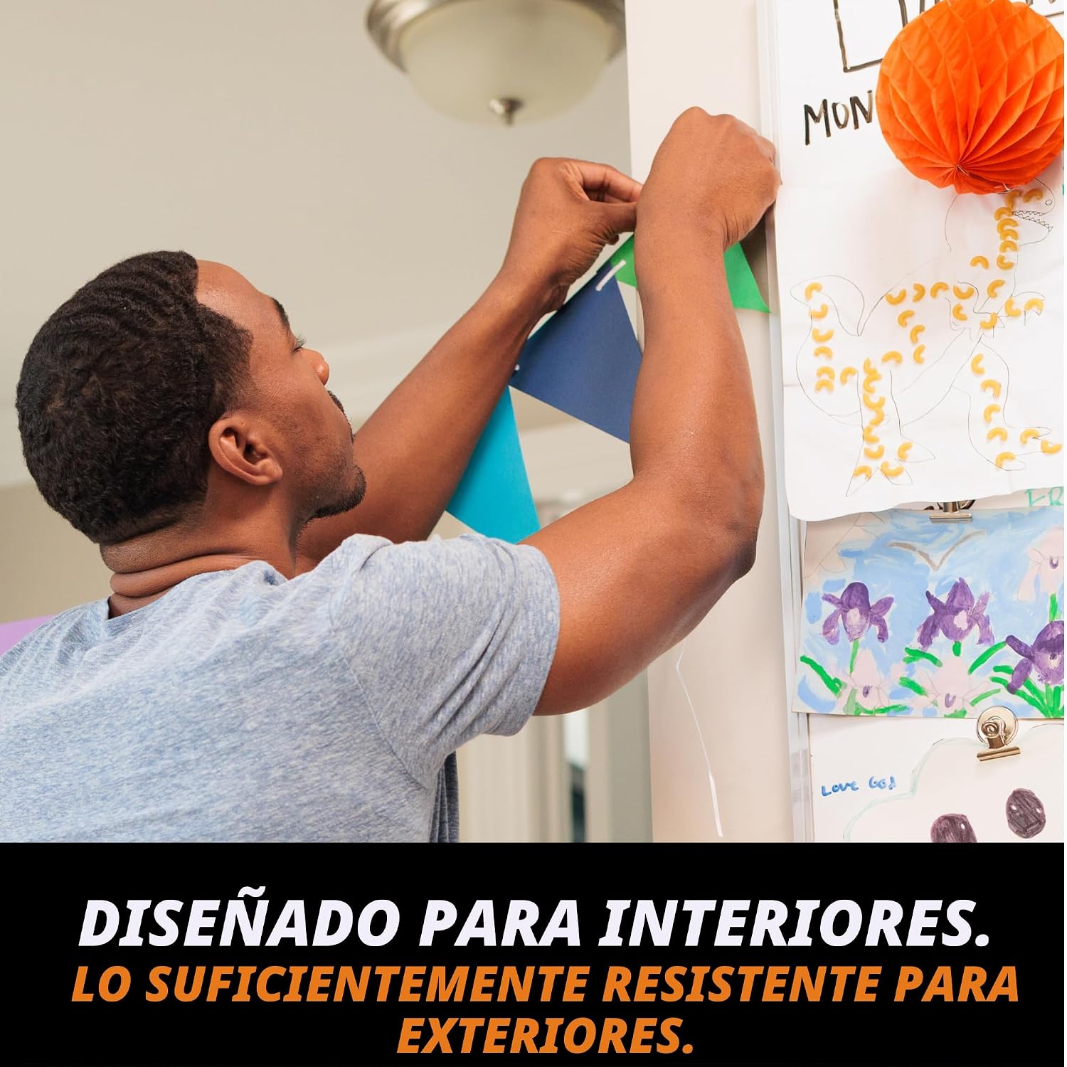 NOTAS ADHESIVAS GORILLA MOUNTING PUTTY COLOR BEIGE 168 CUADRADOS 2 PAQUETES - 5