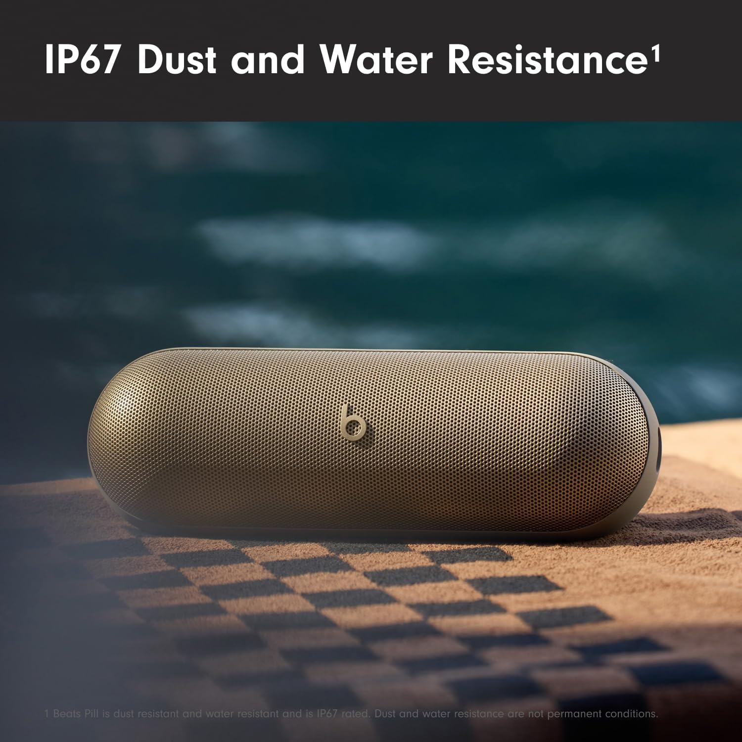 PARLANTE BEATS PILL BLUETOOTH PORTÁTIL ORO CHAMPAGNE - 3