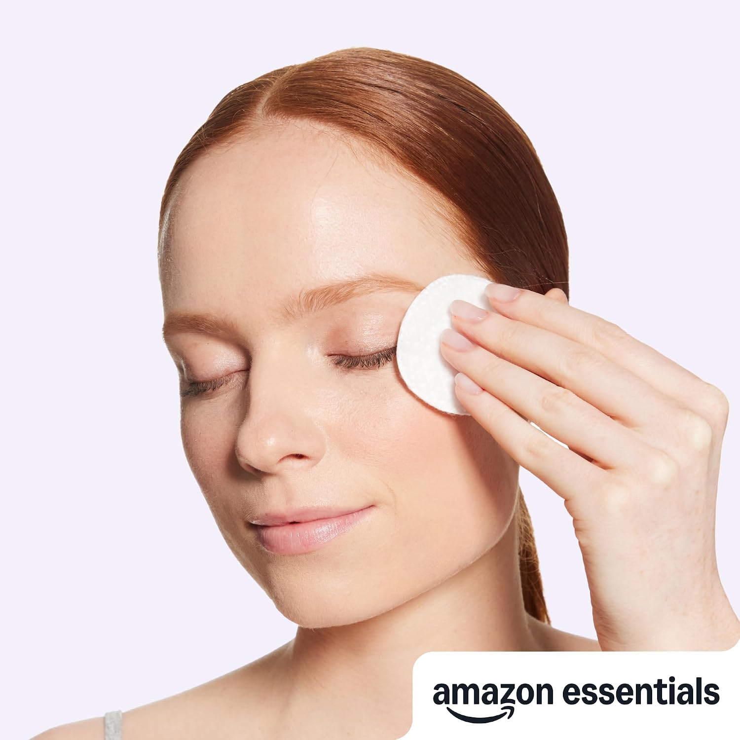 DISCOS DE ALGODÓN AMAZON ESSENTIALS HIPOALERGÉNICOS 100% ALGODÓN 600 UNIDADES - 4