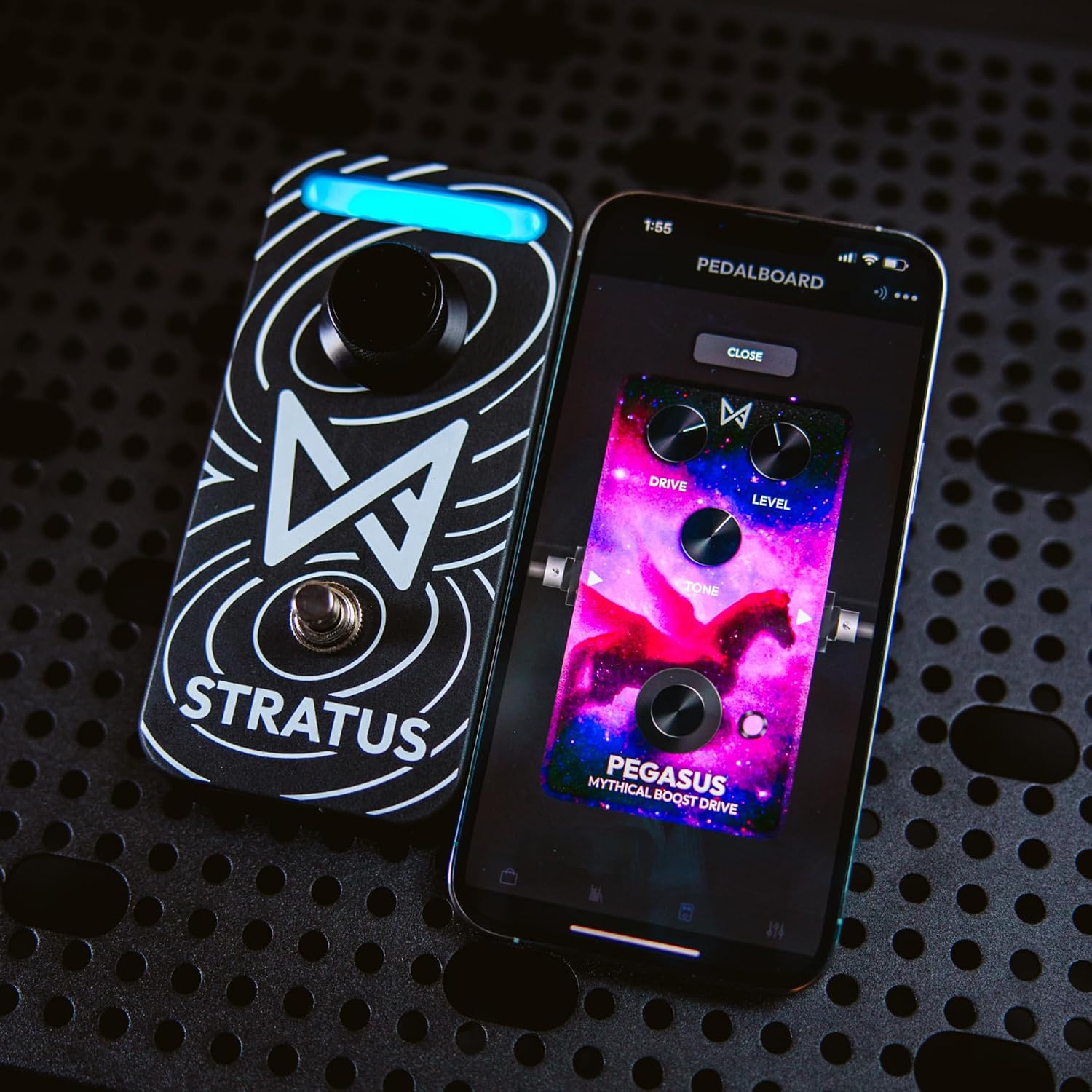 PEDAL DE EFECTOS CHAOS AUDIO STRATUS MULTI-EFECTOS CON MODELADO DE AMPLIFICADOR NAM A2 - 4