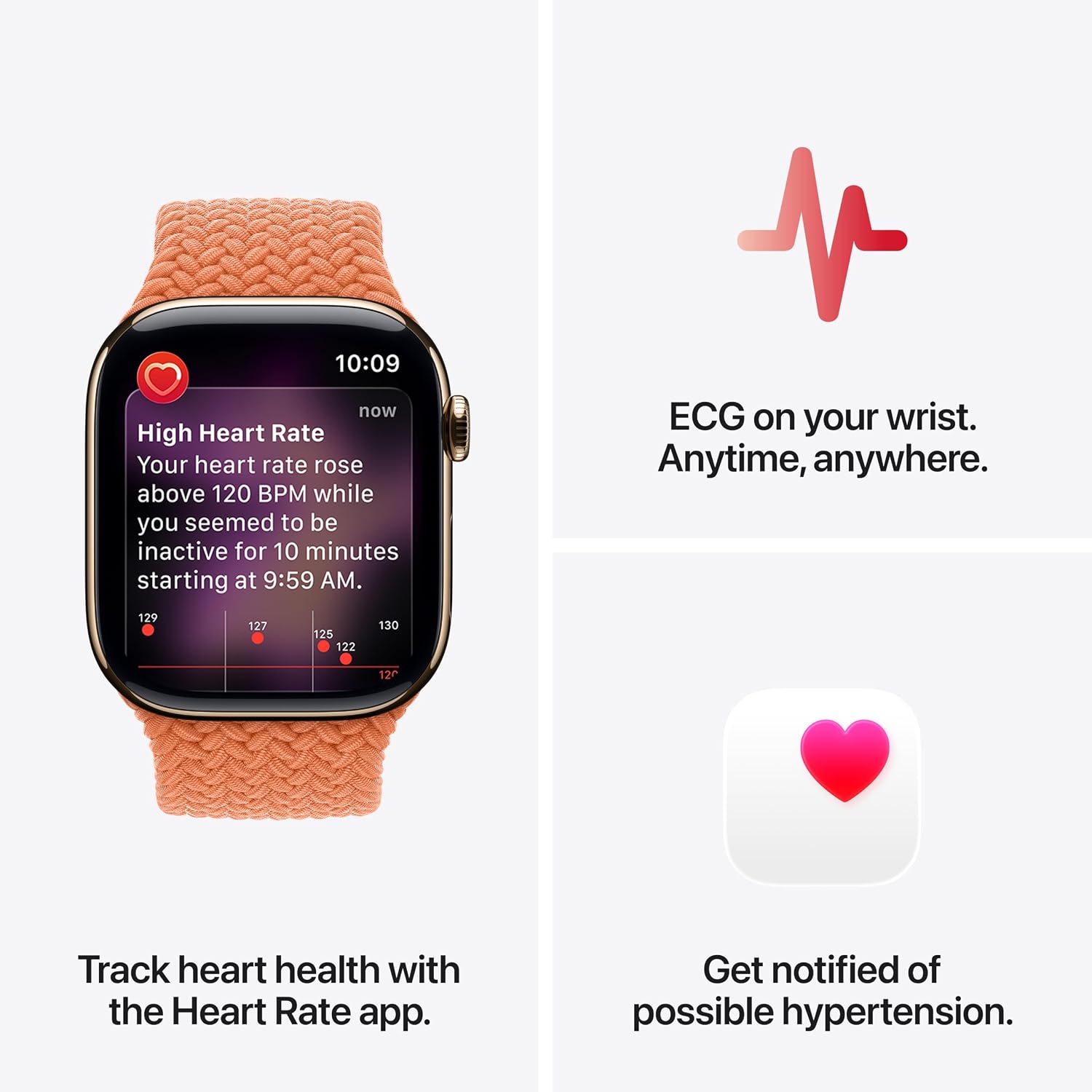 APPLE WATCH SERIES 11 GPS 46MM CAJA ALUMINIO ORO ROSA CON CORREA SPORT BLUSH CLARO M/L - 5