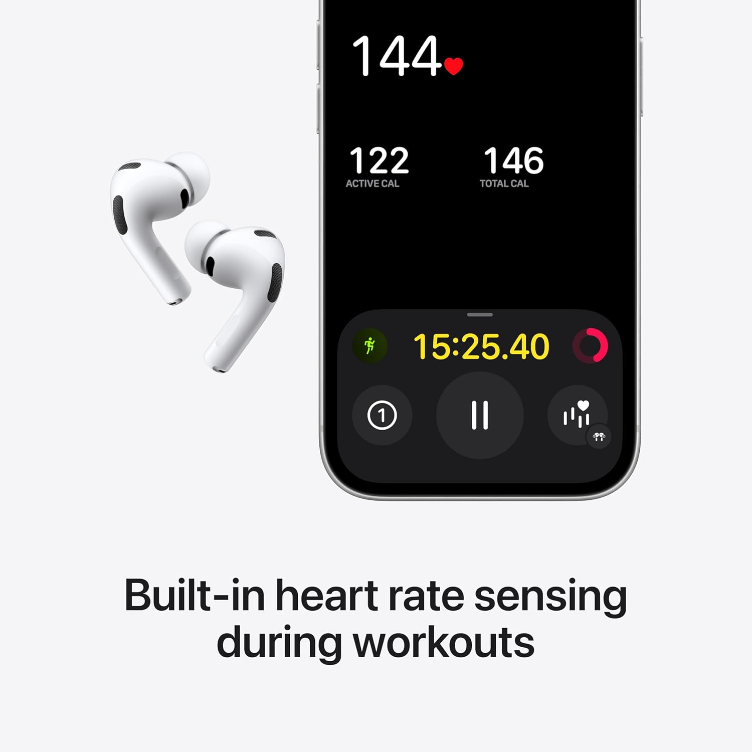 AUDÍFONOS APPLE AIRPODS PRO 3 TRUE WIRELESS CON CANCELACIÓN ACTIVA DE RUIDO - 3
