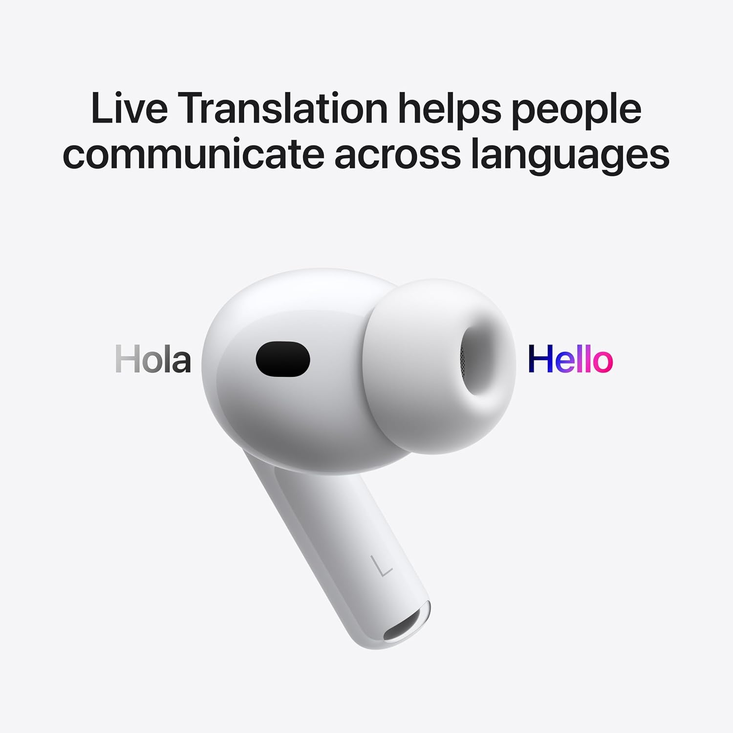 AUDÍFONOS APPLE AIRPODS PRO 3 TRUE WIRELESS CON CANCELACIÓN ACTIVA DE RUIDO - 5