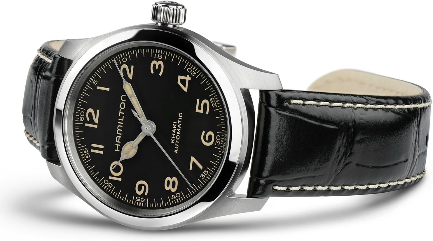 RELOJ HAMILTON KHAKI FIELD MURPH AUTOMATIC 38MM ACERO INOXIDABLE - 2