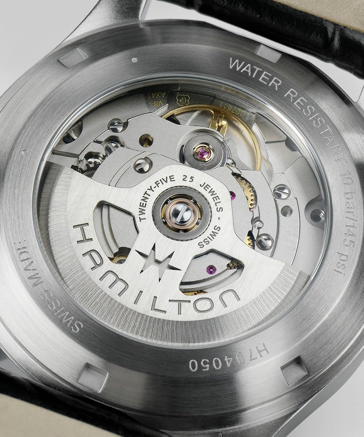 RELOJ HAMILTON KHAKI FIELD MURPH AUTOMATIC 38MM ACERO INOXIDABLE - 4