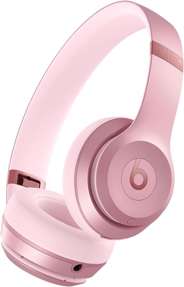 AUDÍFONOS BEATS SOLO 4 WIRELESS ON-EAR BLUETOOTH ROSA METÁLICO - 1