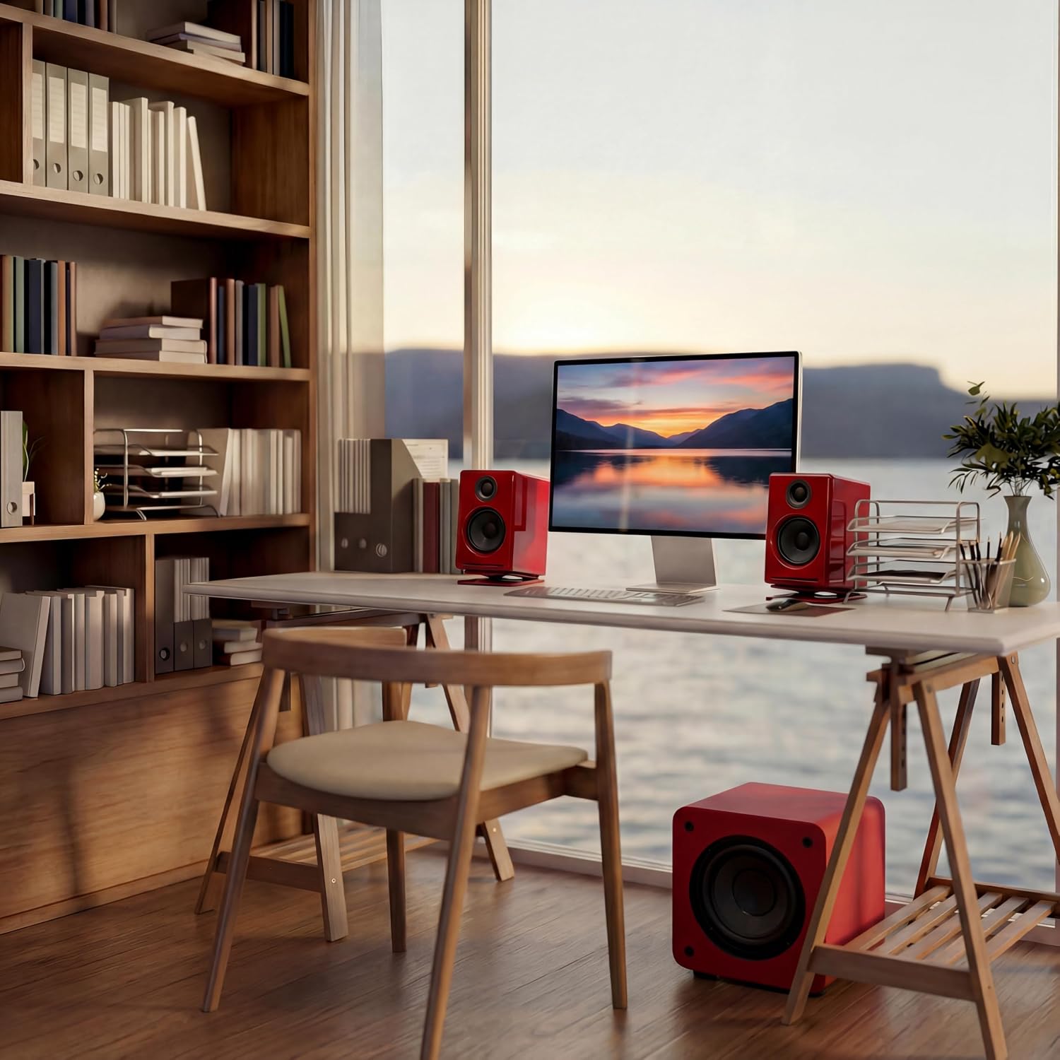 SUBWOOFER AUDIOENGINE S6 MINI 210W GRIS ESPACIAL - 5