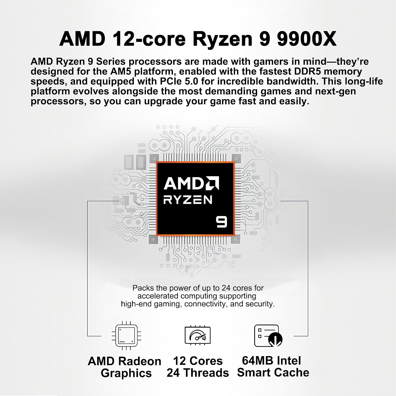 COMPUTADORA DE ESCRITORIO MSI AEGIS ZS2 GAMING AMD RYZEN 9 9900X 32GB RAM 4TB SSD RTX 5070 - 3