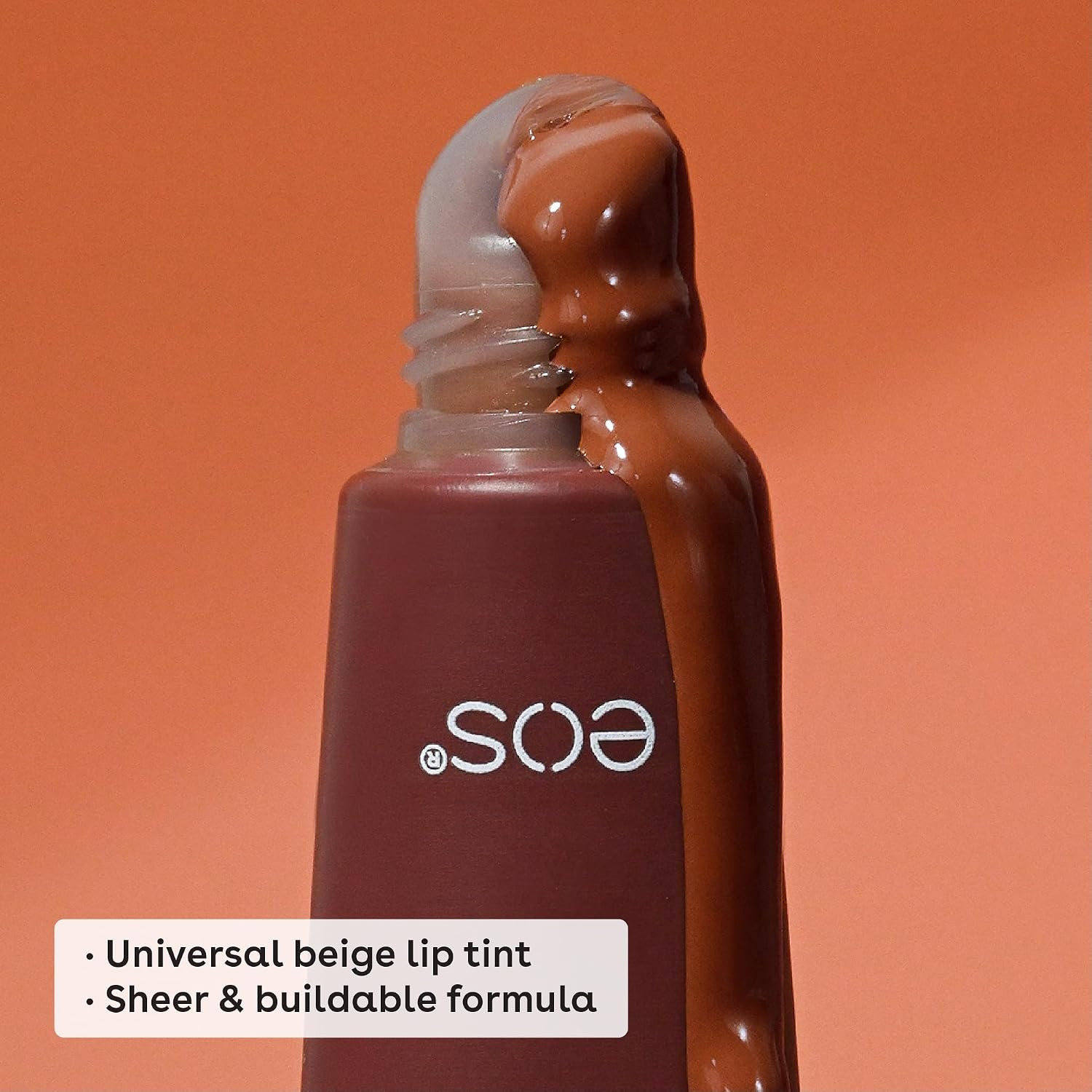 BÁLSAMO LABIAL TINTADO EOS HOLIDAY SUPER BALM SALTED CARAMEL 0.35 FL OZ - 3