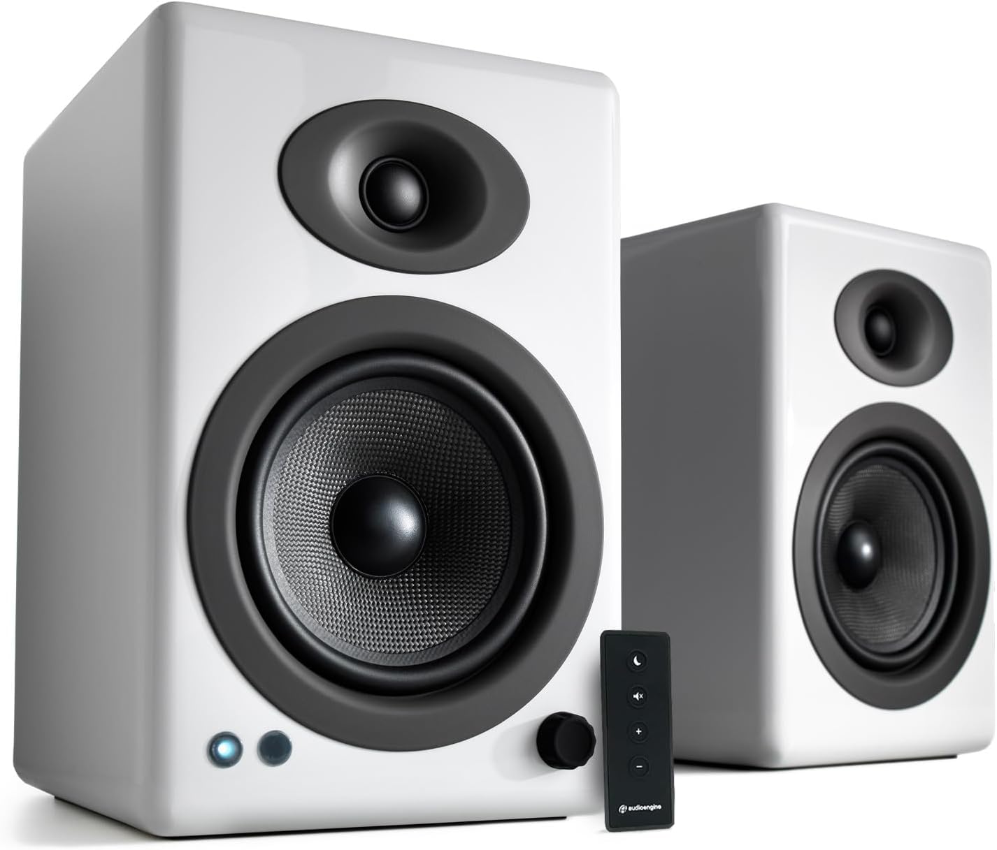 PARLANTES AUDIOENGINE A5+ WIRED BOOKSHELF SPEAKERS 150W - 1