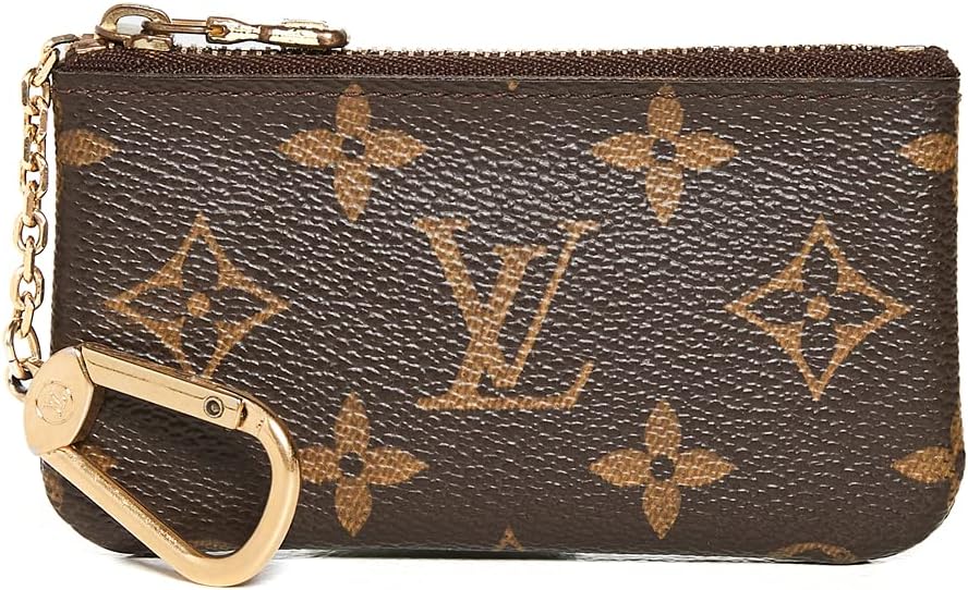 BILLETERA LOUIS VUITTON POCHETTE CLES MONOGRAMA MARRÓN - 1