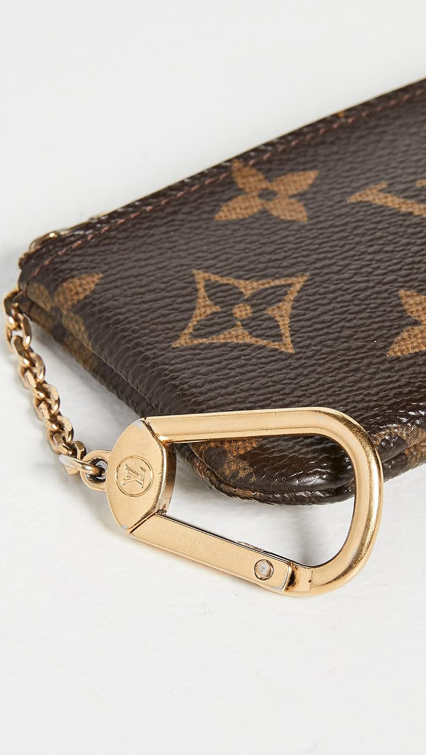BILLETERA LOUIS VUITTON POCHETTE CLES MONOGRAMA MARRÓN - 4