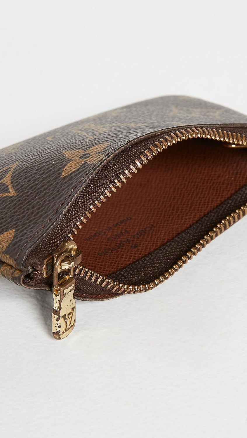 BILLETERA LOUIS VUITTON POCHETTE CLES MONOGRAMA MARRÓN - 5