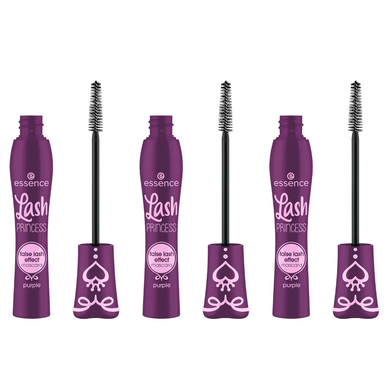 MÁSCARA DE PESTAÑAS ESSENCE LASH PRINCESS EFECTO PESTAÑAS POSTIZAS PÚRPURA - 1