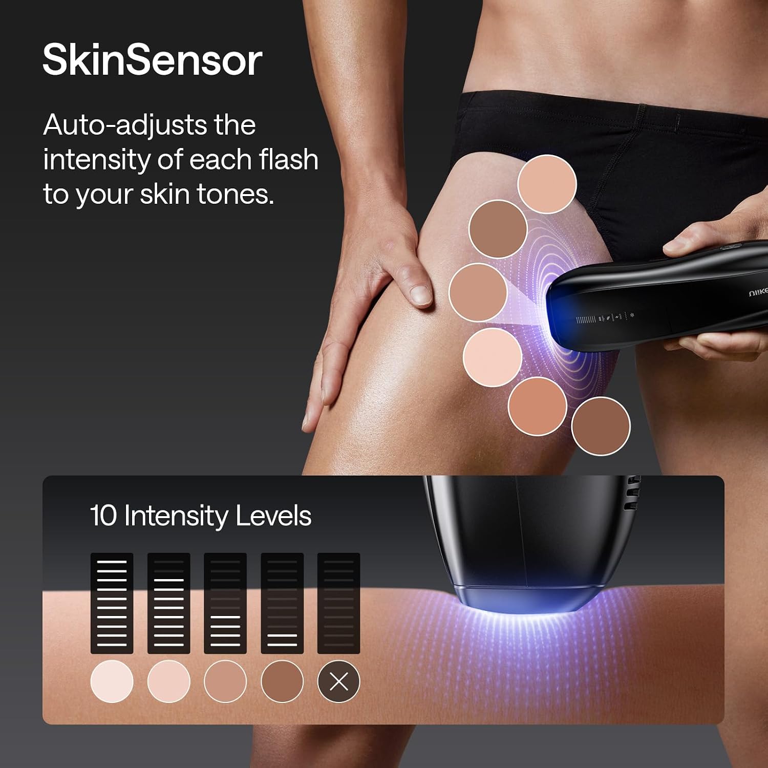 DEPILADOR IPL ULIKE X CON ENFRIAMIENTO POR HIELO Y SENSOR DE PIEL - 4