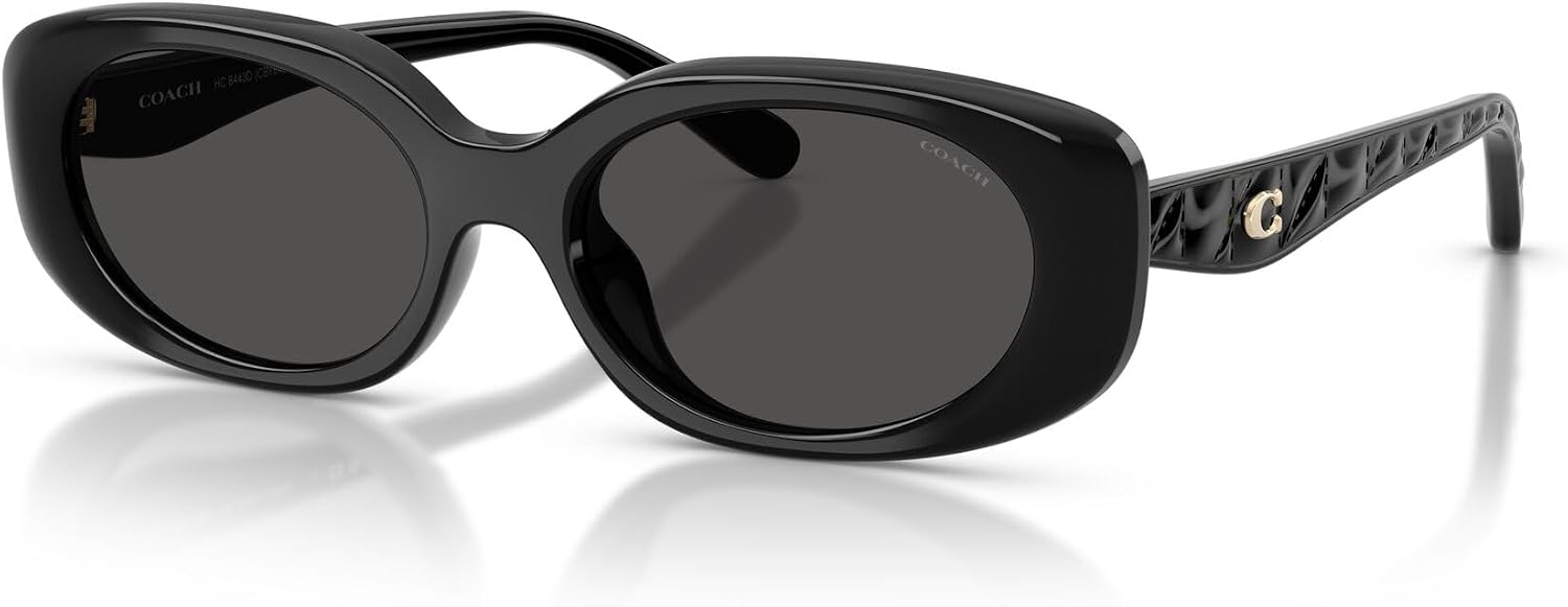 LENTES DE SOL COACH HC8443D OVALADOS CON DETALLES ACOLCHADOS - 2