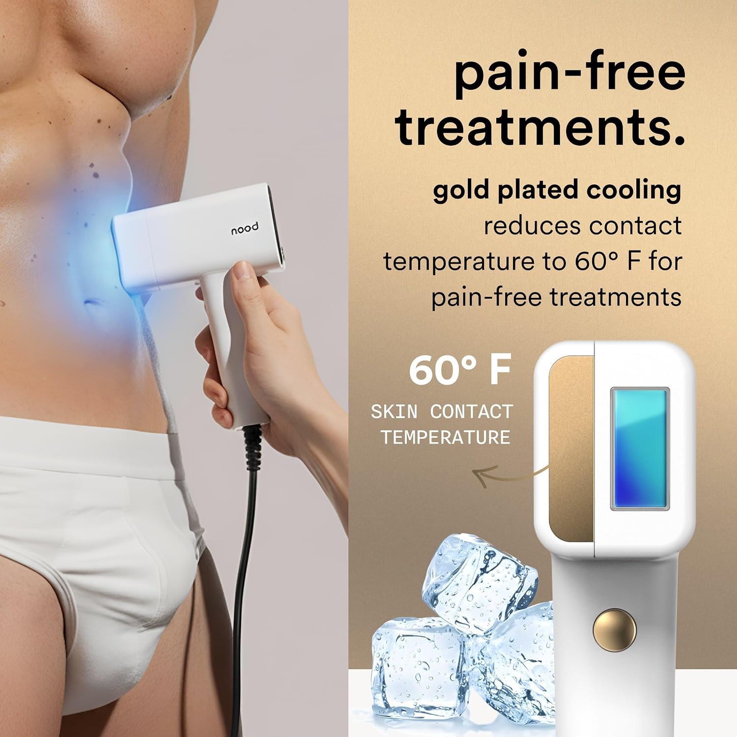 DISPOSITIVO IPL NOOD FLASHER PRO PARA DEPILACIÓN LÁSER EN CASA - 5