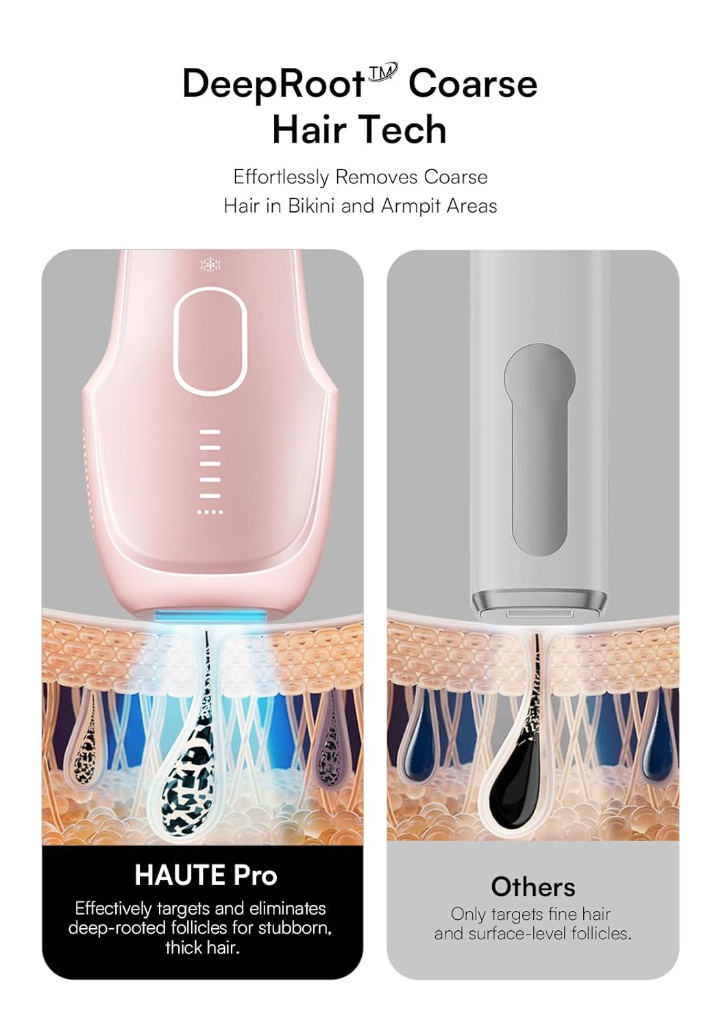 DEPILADORA IPL INIA HAUTE PRO CON ENFRIAMIENTO POR HIELO PARA MUJER Y HOMBRE - 4