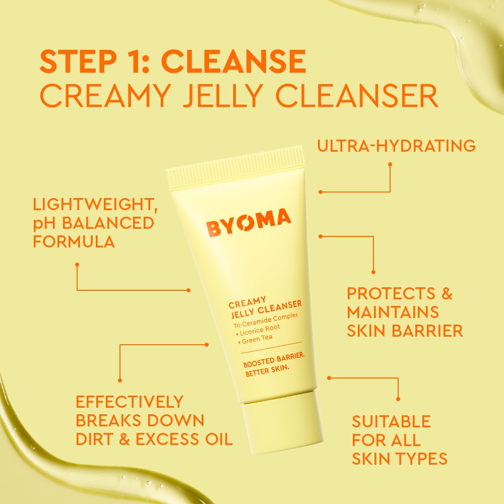 SET DE TRATAMIENTO BYOMA UNIVERSAL SKINCARE HEROES 5 PIEZAS CON LIMPIADOR, TÓNICO, SÉRUM, CREMA GEL Y SPF 50 - 3