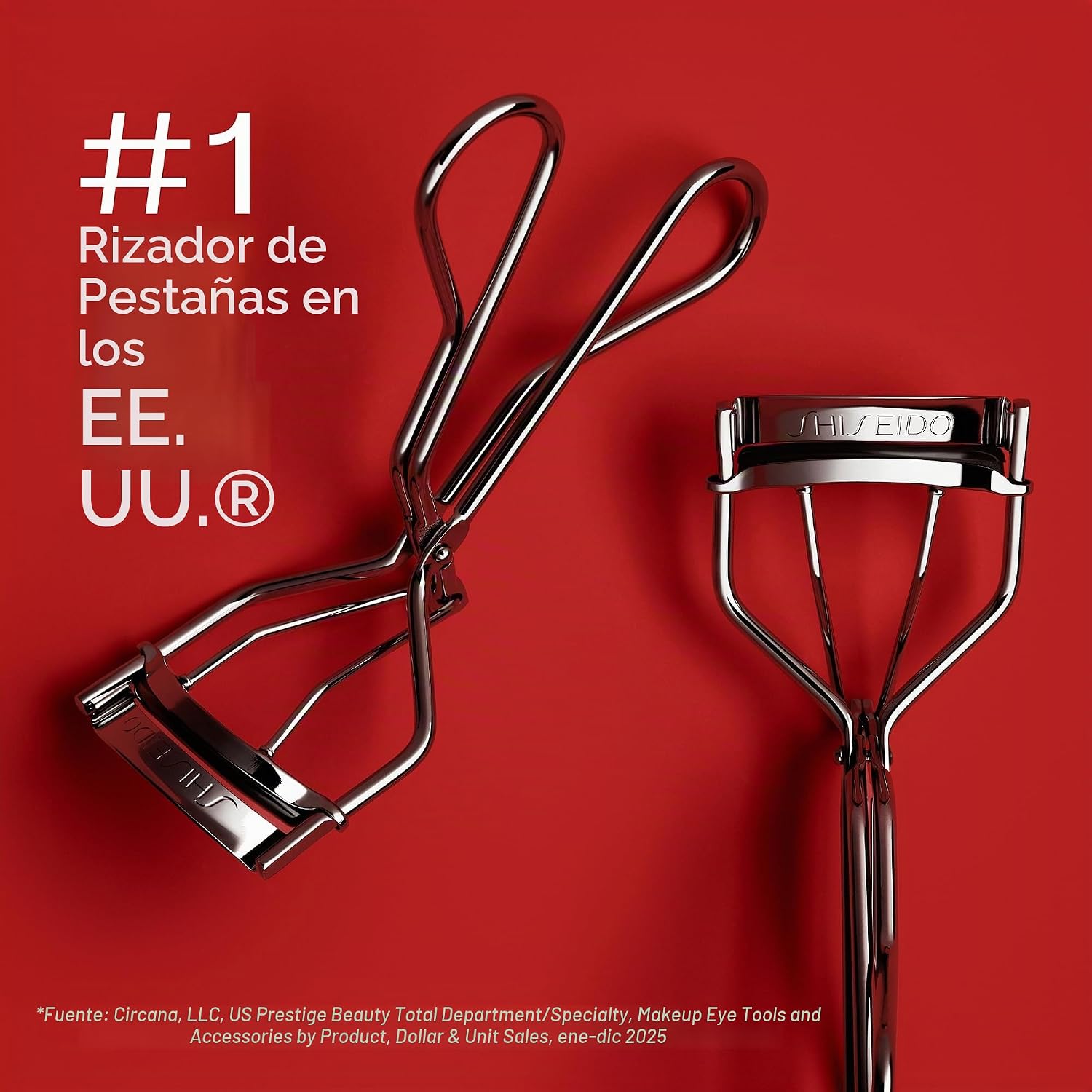 RIZADOR DE PESTAÑAS SHISEIDO CON ALMOHADILLAS DE SILICONA REEMPLAZABLES - 2