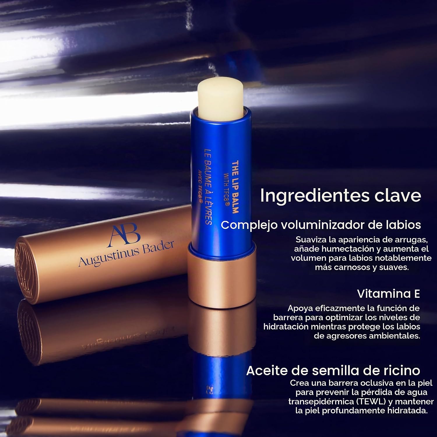 BÁLSAMO LABIAL AUGUSTINUS BADER THE LIP BALM 4 G - 5