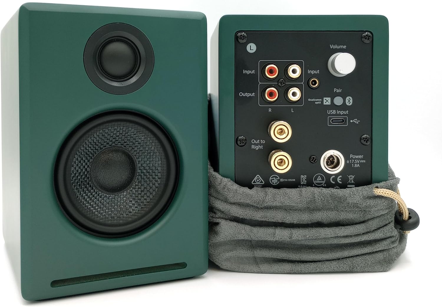 PARLANTE AUDIOENGINE A2 GEN3 WIRELESS BLUETOOTH 5.4 MADERA - 3