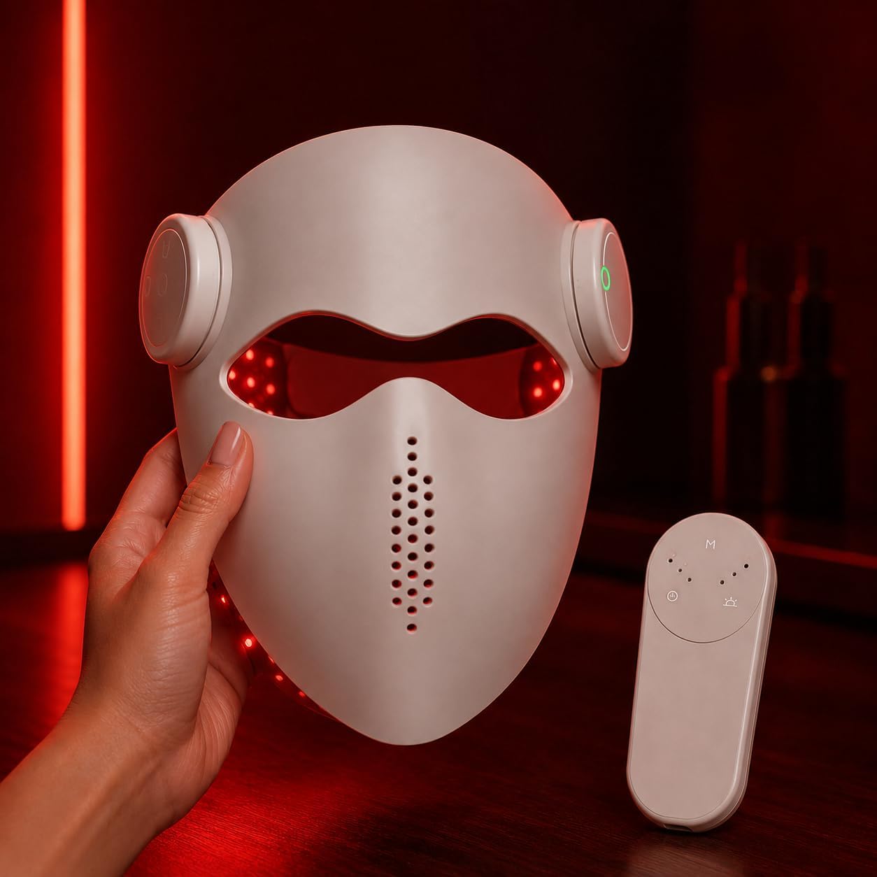 MÁSCARA LED DE FOTOTERAPIA SWETJOZO 4 LONGITUDES DE ONDA CON 288 LEDS - 5