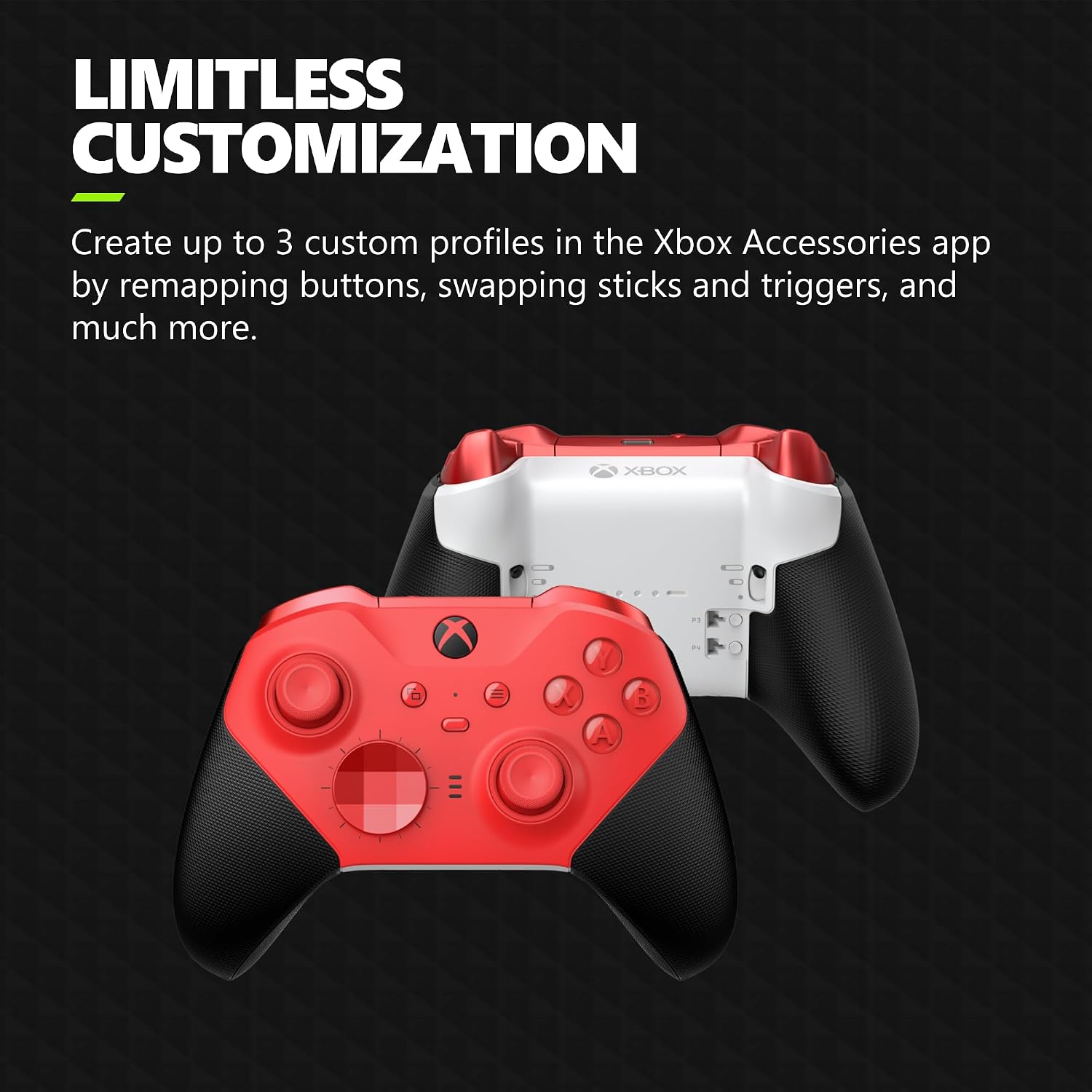 MANDO XBOX ELITE SERIES 2 CORE WIRELESS ROJO - 3