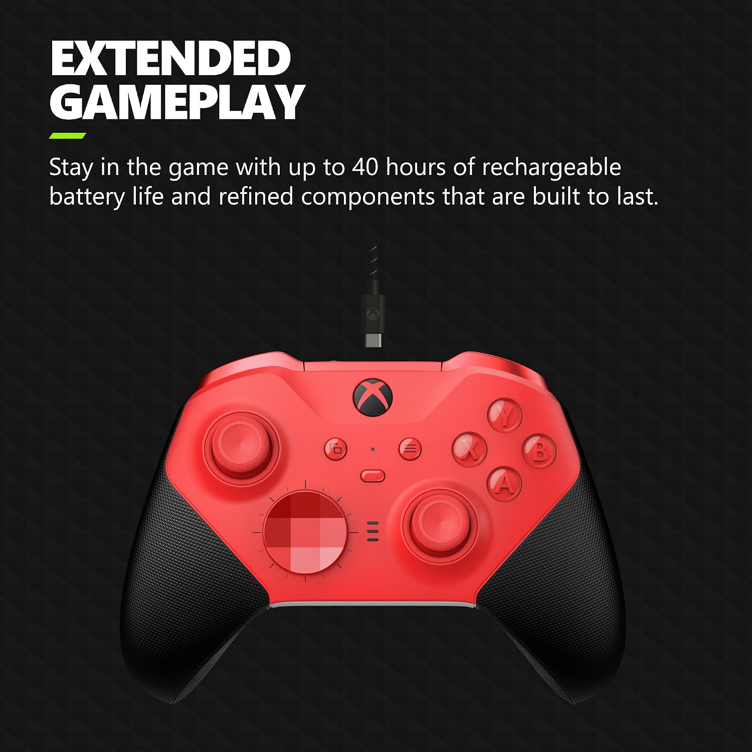 MANDO XBOX ELITE SERIES 2 CORE WIRELESS ROJO - 4