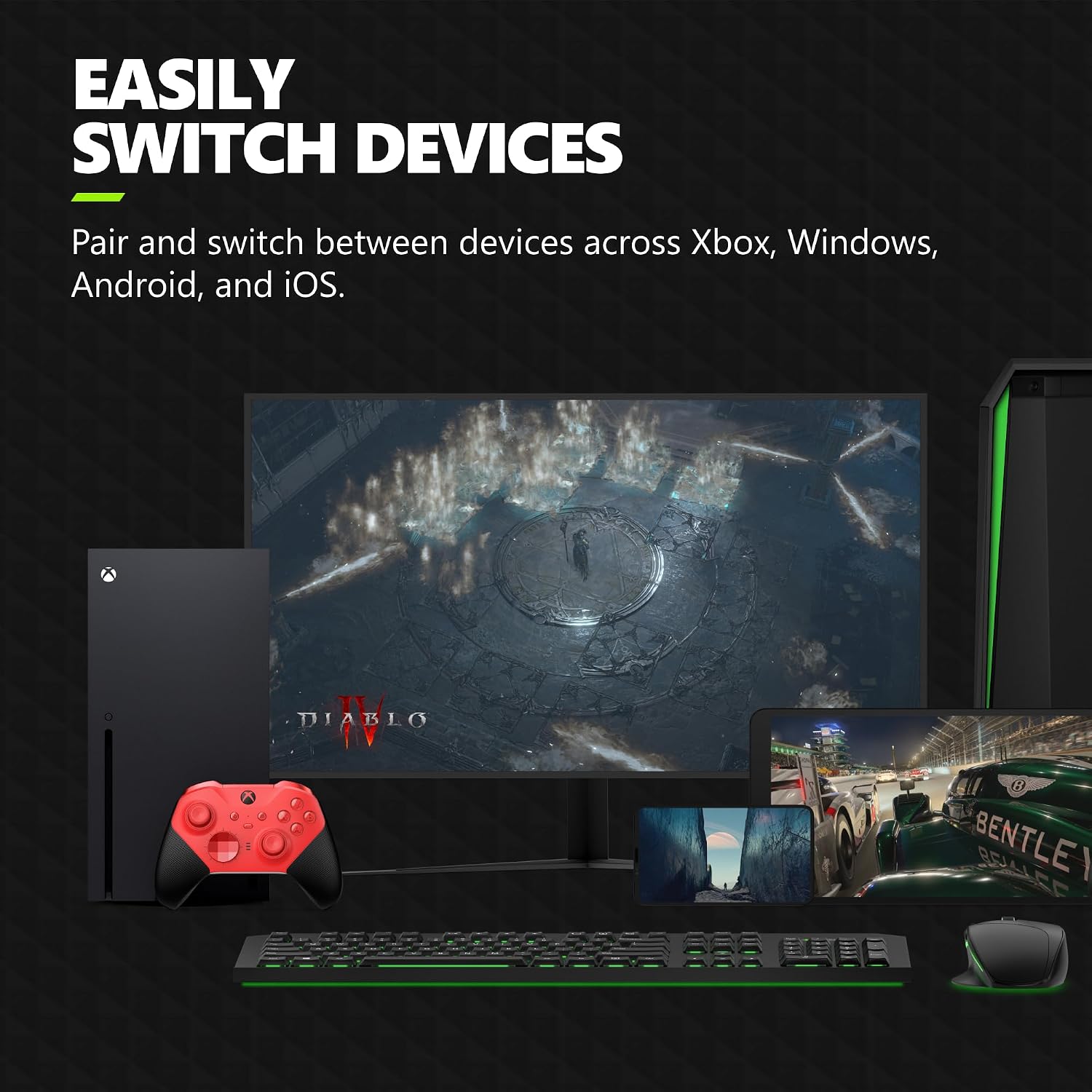 MANDO XBOX ELITE SERIES 2 CORE WIRELESS ROJO - 5