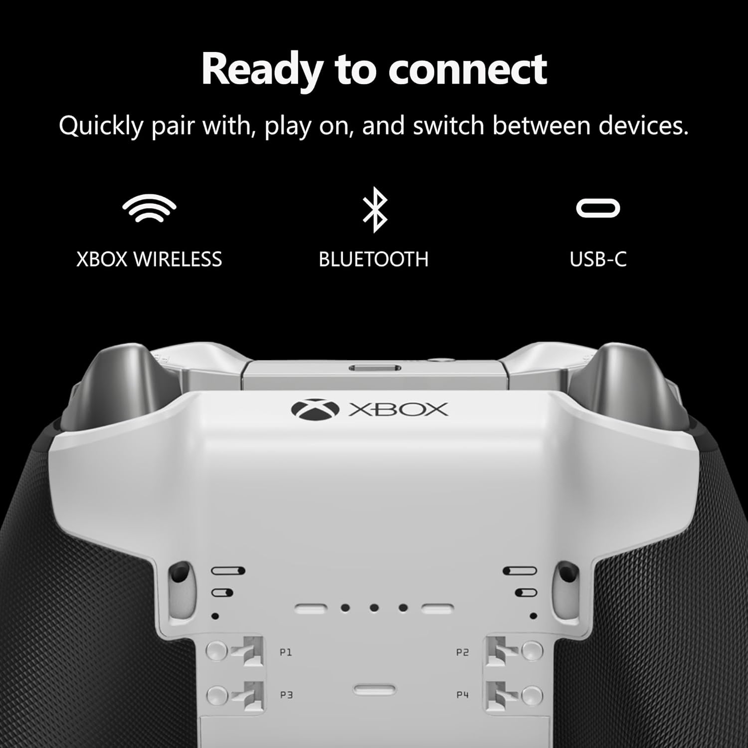 MANDO XBOX WIRELESS GAMING CONTROLLER ELITE SERIES 2 CORE BLANCO ROBOT - 5