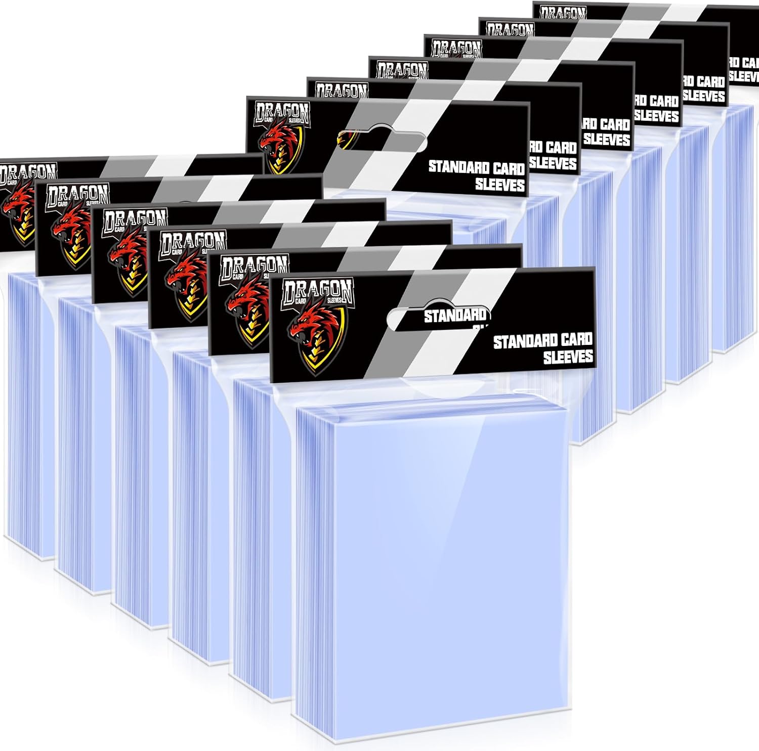 FUNDAS PARA CARTAS KITOYZ 1200 UNIDADES TRANSPARENTES ESTÁNDAR - 1