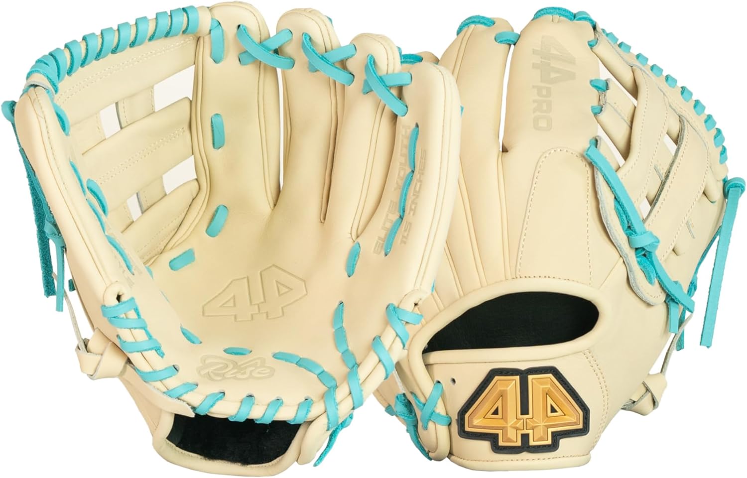 GUANTE DE BASEBALL 44 PRO RISE YOUTH 11.5' H-WEB PARA NIÑOS 8-12 AÑOS - 1