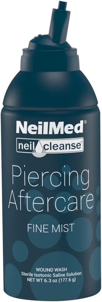 SOLUCIÓN SALINA NEILMED NEILCLEANSE PARA CUIDADO DE PERFORACIONES, 177 ML - 1