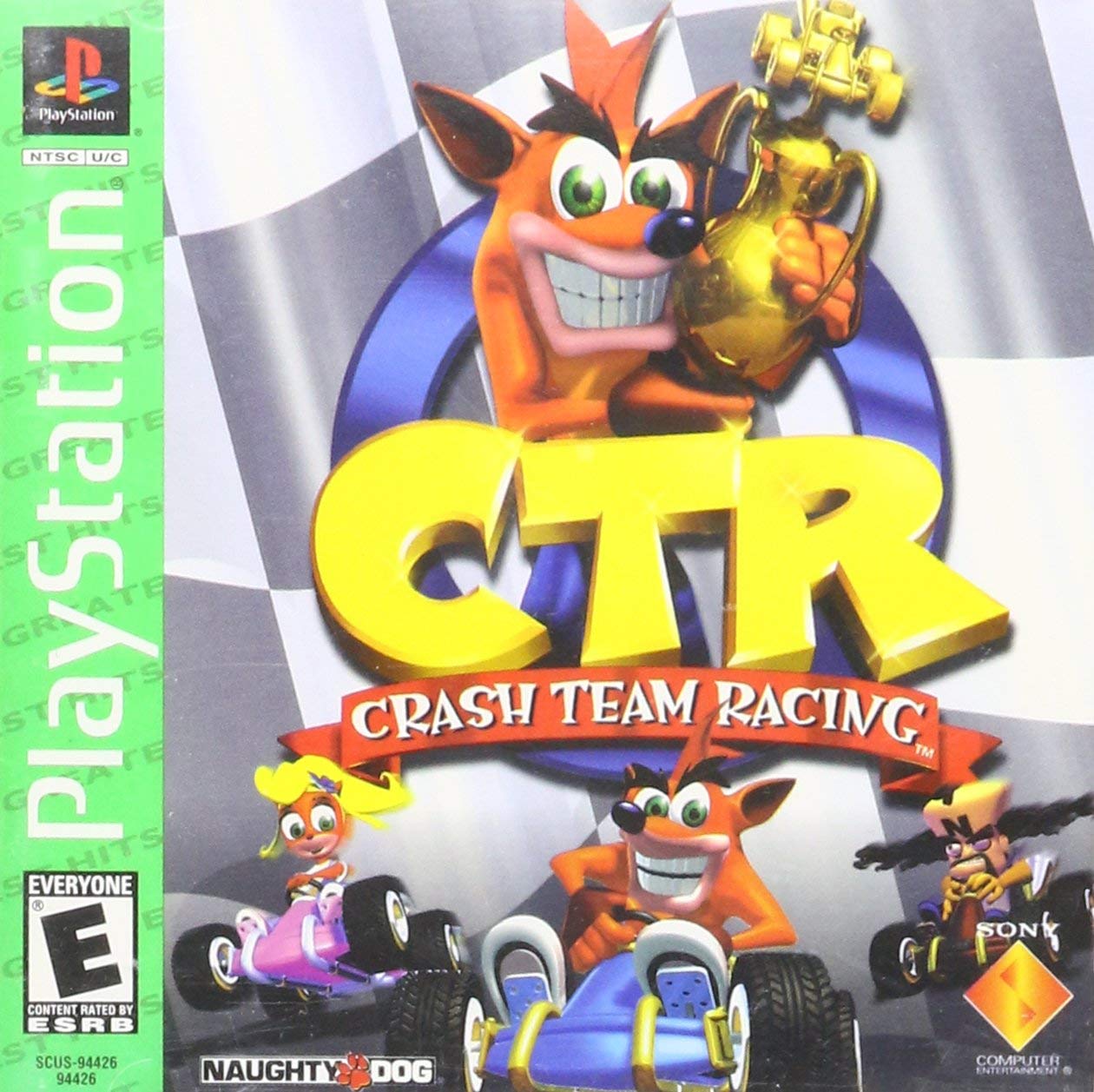 VIDEOJUEGO CTR: CRASH TEAM RACING PARA PLAYSTATION - 1
