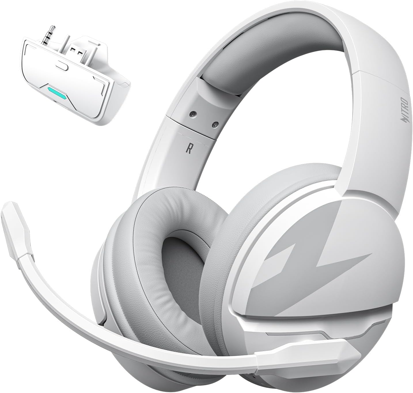 AURICULARES INALÁMBRICOS ACER 2.4GHZ PARA XBOX SERIES X|S, XBOX ONE, PS5 Y PC COLOR BLANCO - 1