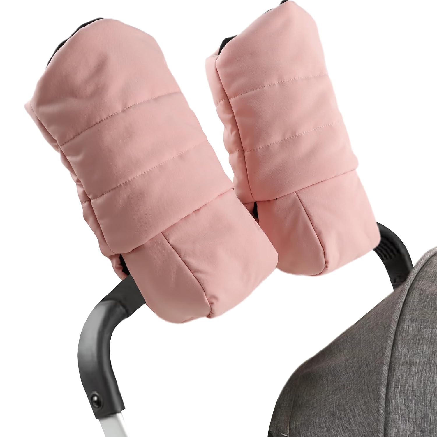 GUANTES PARA COCHE ZSEDRUT INVIERNO ANTI-CONGELANTE FORRO POLAR ROSA - 1
