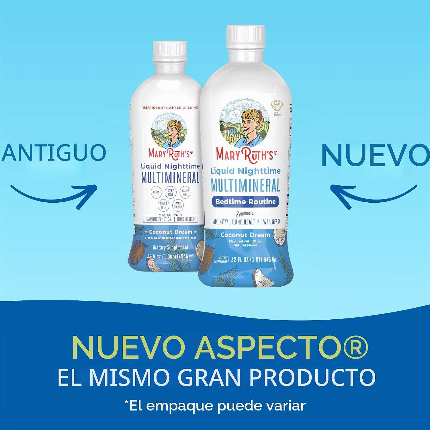SUPLEMENTO MULTIMINERAL NOCTURNO MARYRUTH'S LÍQUIDO 32 OZ SIN MELATONINA - 3