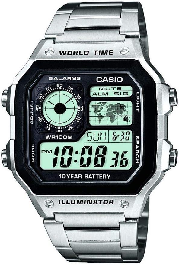 RELOJ CASIO COLLECTION AE-1200WHD-1AVEF DIGITAL PARA HOMBRE - 1