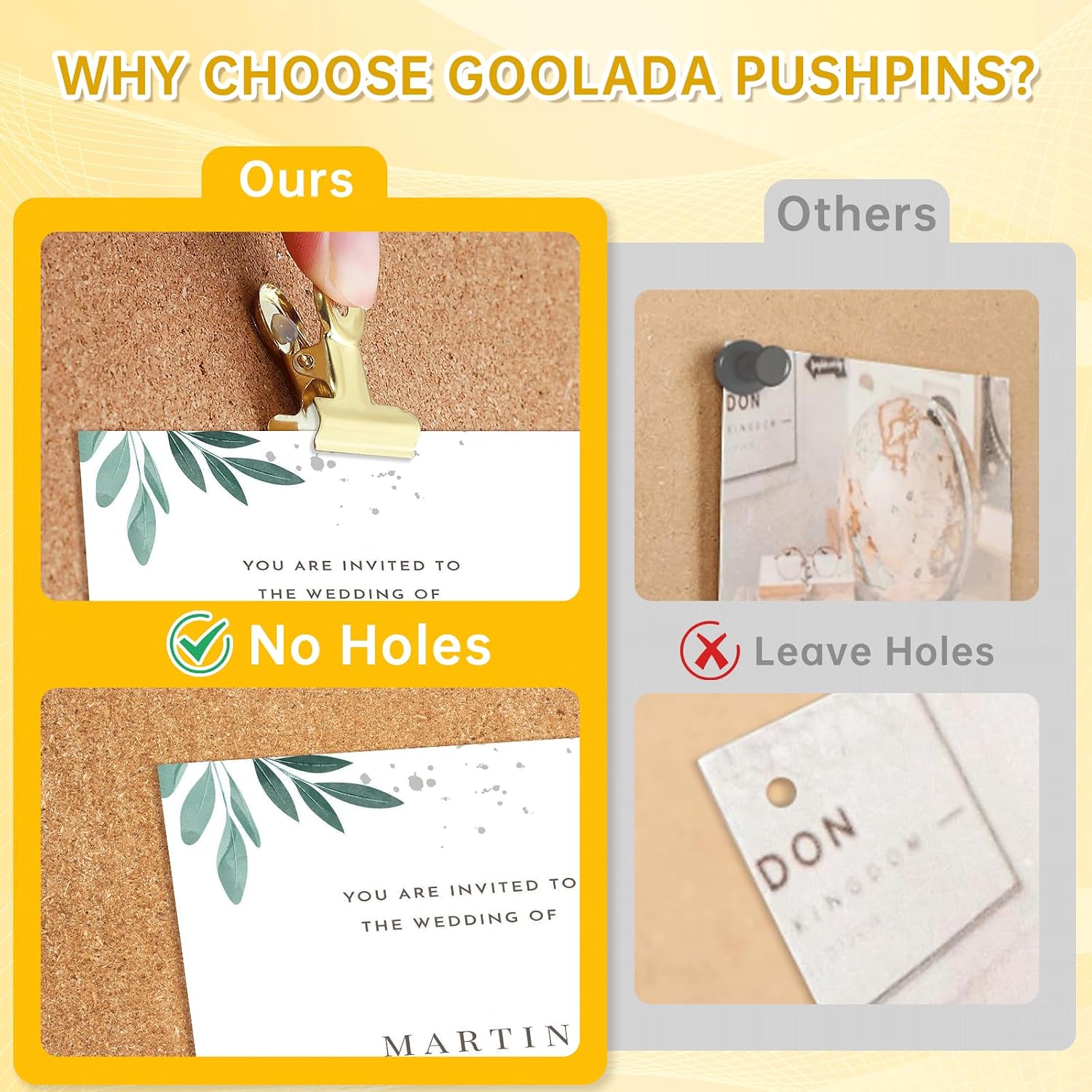 TIJERAS GOOLADA CLIPS BULLDOG DORADO 60 PIEZAS - 3