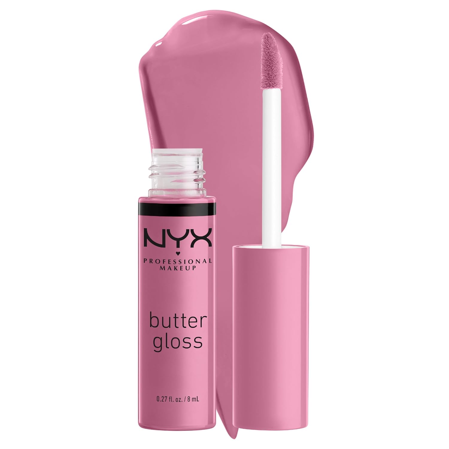 GLOSS DE LABIOS NYX PROFESSIONAL MAKEUP BUTTER GLOSS ECLAIR ROSA - 1