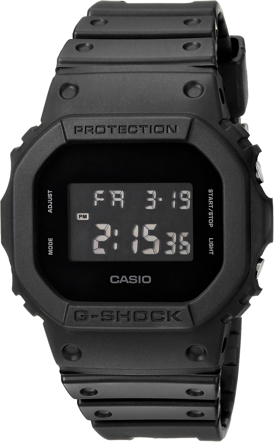 RELOJ CASIO G-SHOCK DW-5600BB-1CR DIGITAL NEGRO - 1
