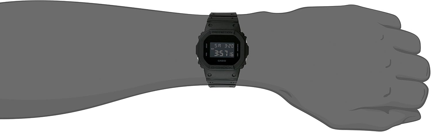 RELOJ CASIO G-SHOCK DW-5600BB-1CR DIGITAL NEGRO - 2