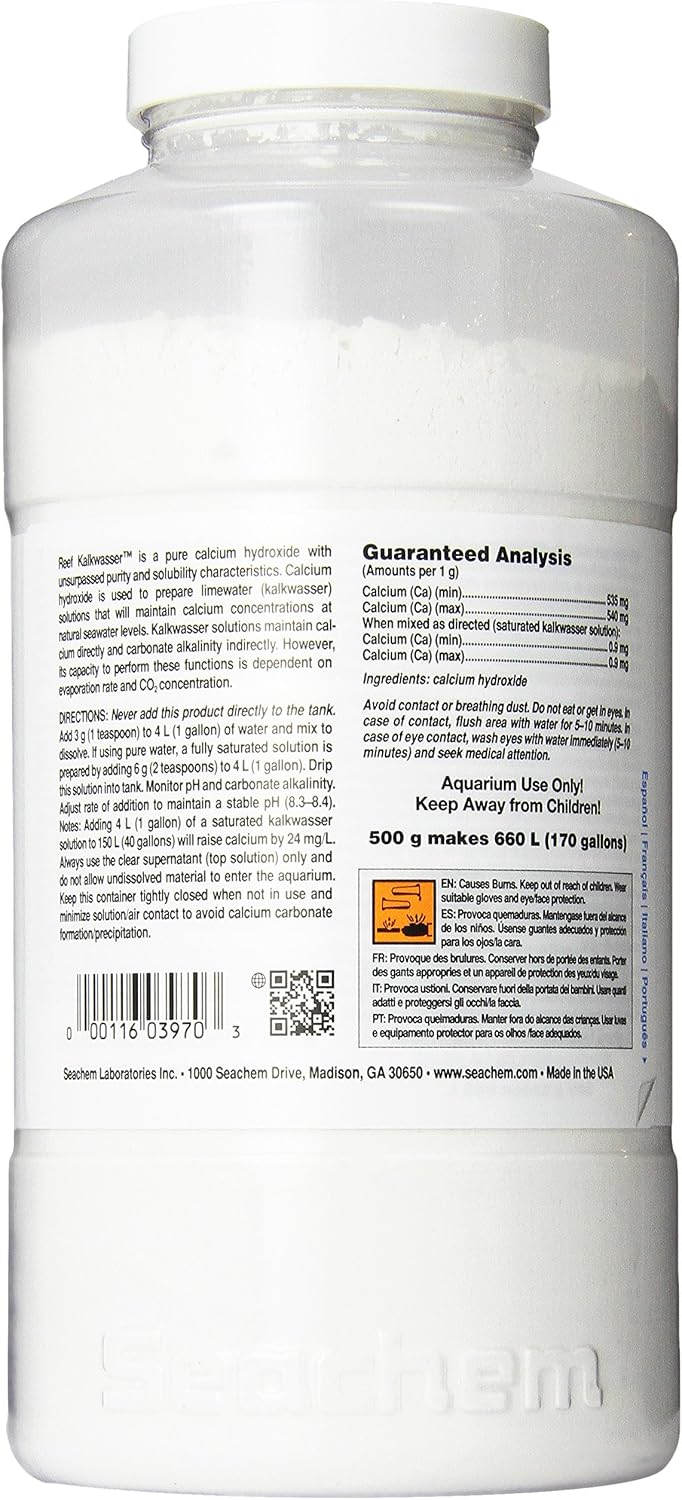 SEACHEM REEF KALKWASSER 500 G - 2