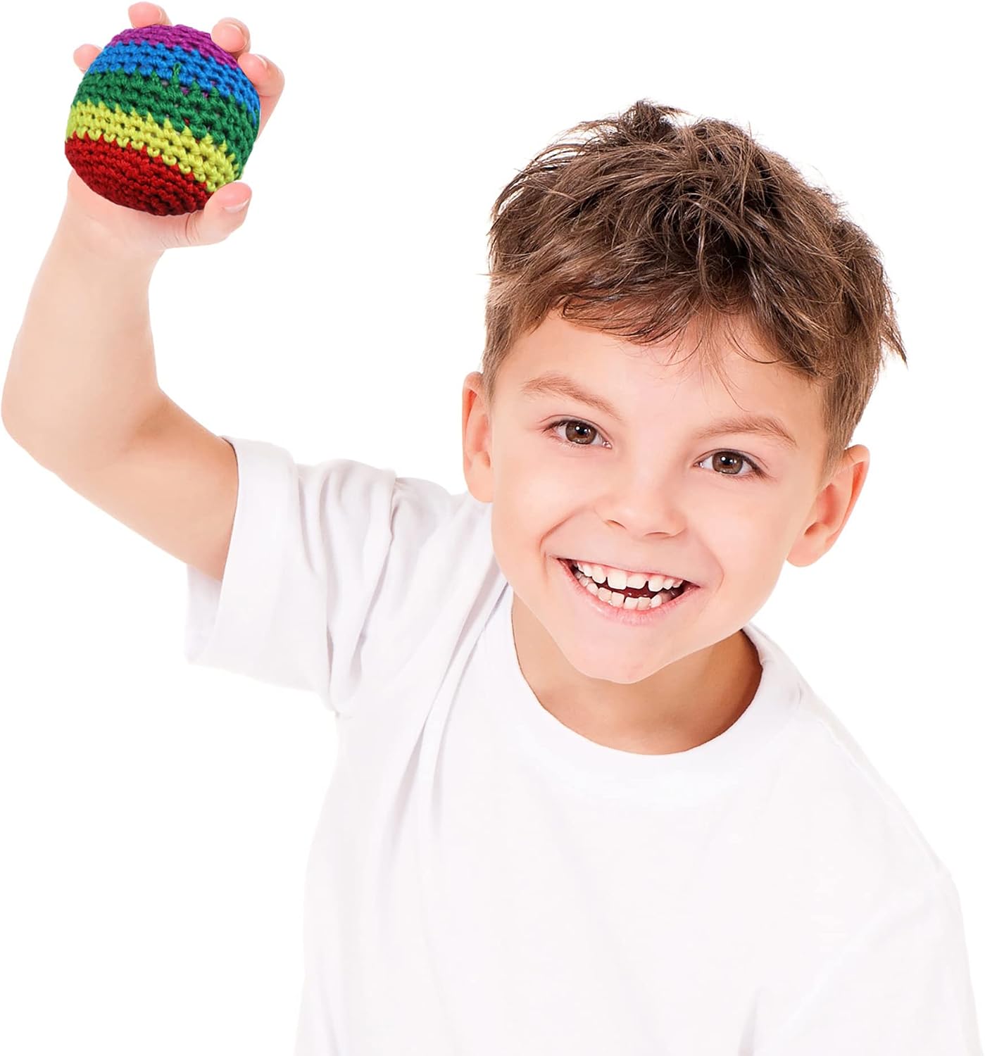 BALÓN BLULU 100 PIEZAS FOOTBAG TEJIDO PARA NIÑOS - 5