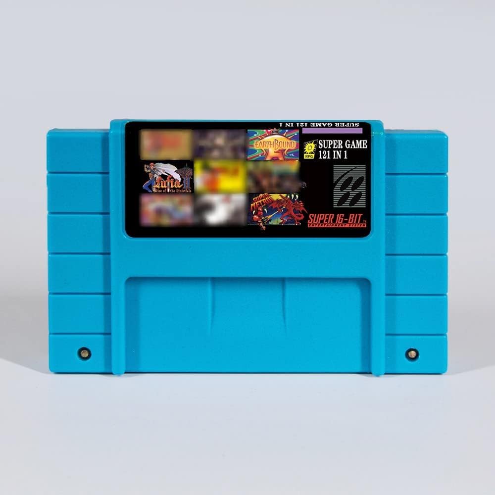 CARTUCHO MULTIJUEGO 121 EN 1 PARA SNES 16 BITS - 1