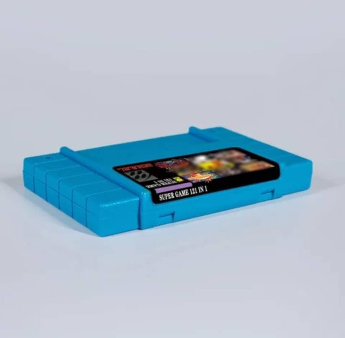 CARTUCHO MULTIJUEGO 121 EN 1 PARA SNES 16 BITS - 3
