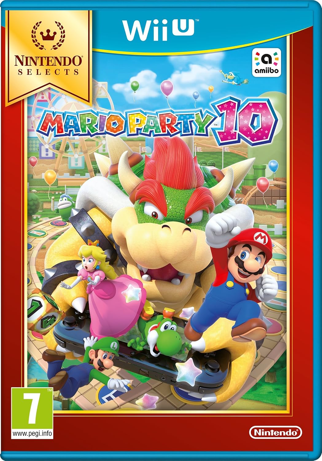 VIDEOJUEGO MARIO PARTY 10 SELECTS PARA NINTENDO WII U - 1