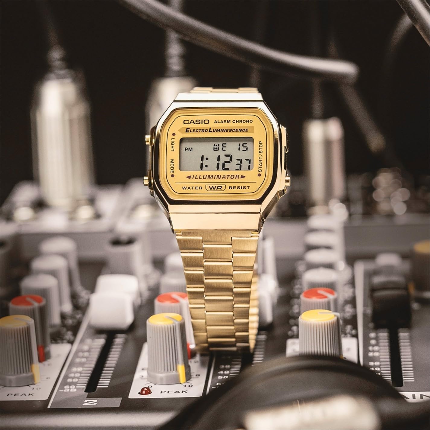 RELOJ CASIO COLLECTION UNISEX A168WG ACERO - 3