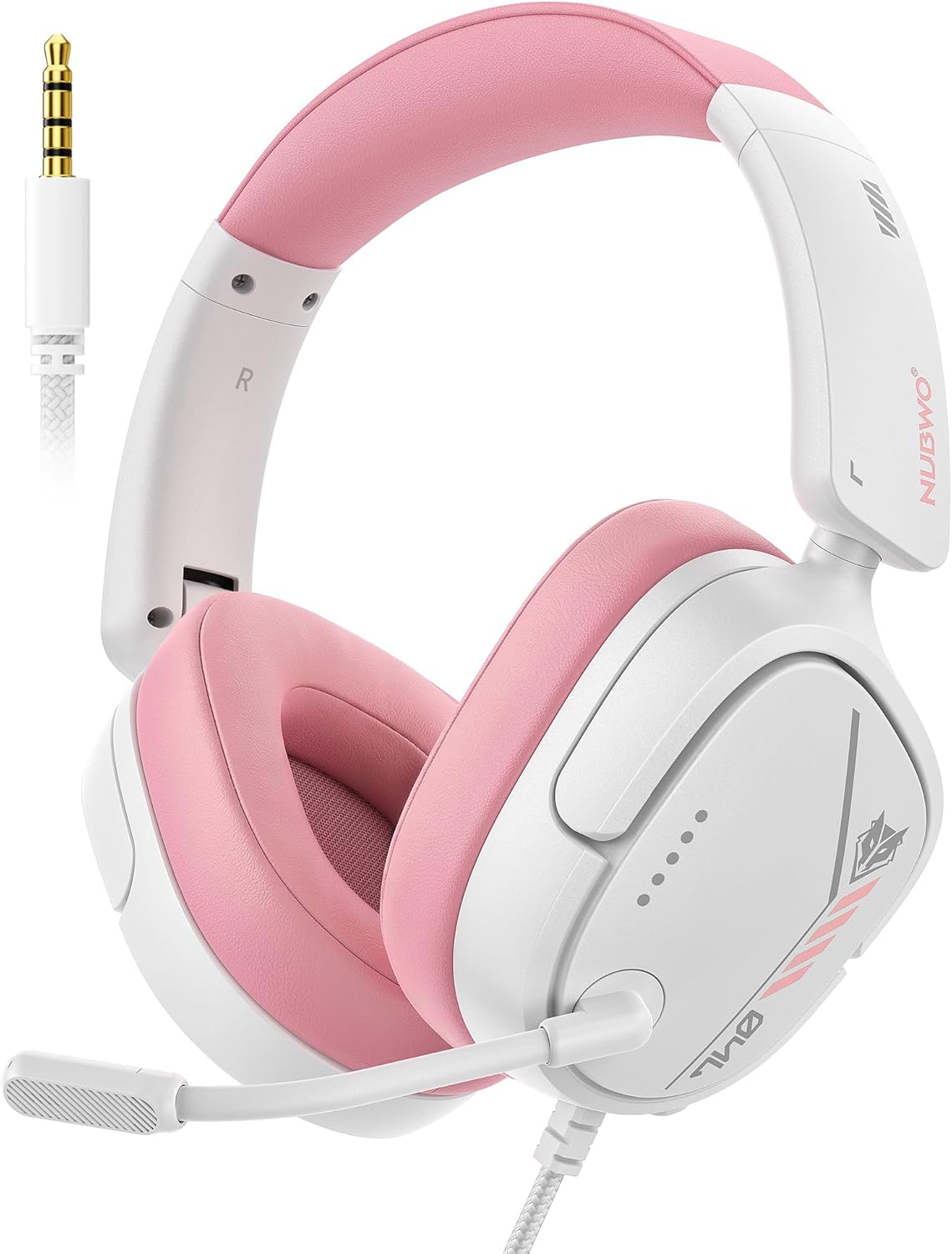 AUDÍFONO GAMING NUBWO HG04L PARA PS5/PS4/XBOX SERIES X|S/SWITCH ROSA - 1